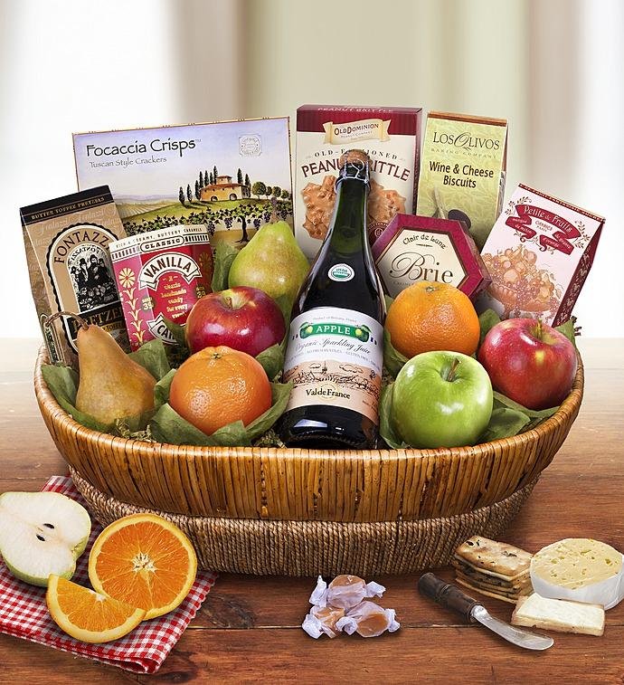 Farmstand Finest Deluxe Fruit Gift Basket 