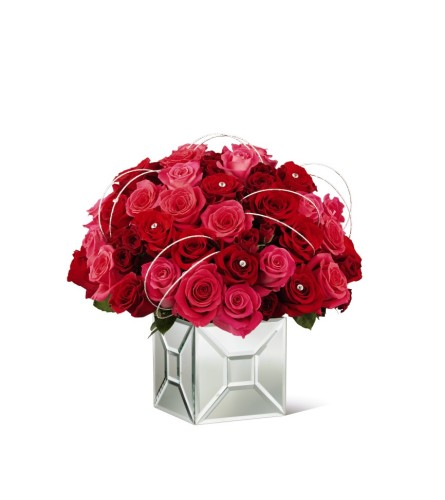 The FTD® Blushing Extravagance™ Luxury Bouquet by Kalla™ - VASE INCLUDED Flower Bouquet