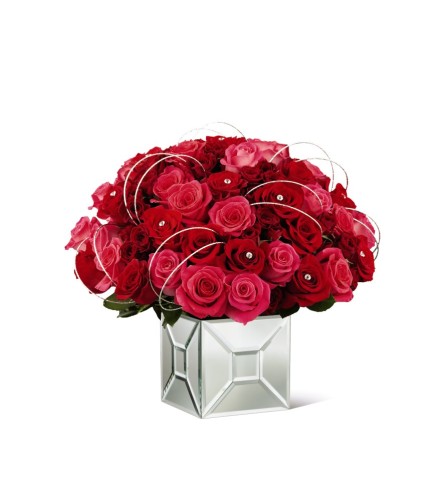 The FTD® Blushing Extravagance™ Luxury Bouquet by Kalla™ - VASE INCLUDED