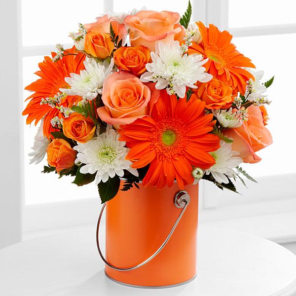 The Color Your Day With Laughter™ Bouquet by FTD® - VASE INCLUDED