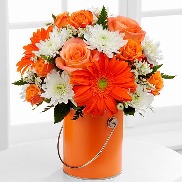 The Color Your Day With Laughter™ Bouquet by FTD® - VASE INCLUDED Flower Bouquet