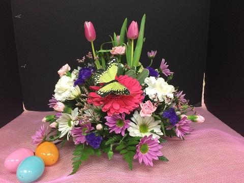 Easter Centerpiece Flower Bouquet