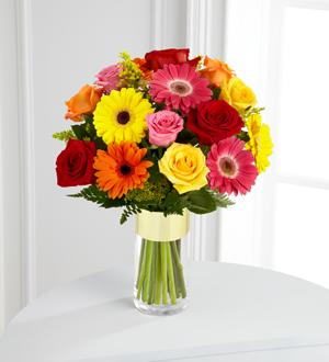 The FTD® Pick-Me-Up® Bright Floral Bouquet