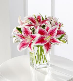 The FTD® Pink Stargazer Lily Bouquet