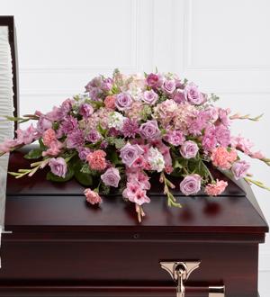 The FTD® Immorata™ Casket Spray Flower Bouquet