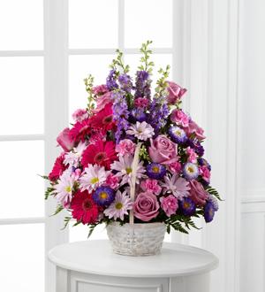 The FTD® Pastel Peace™ Basket Flower Bouquet