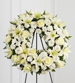 The FTD® Treasured Tribute™ Wreath