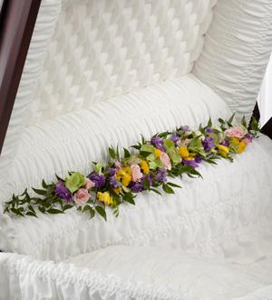 The FTD® Trail of Flowers™ Casket Adornment Flower Bouquet