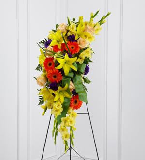 The FTD® Heaven's Light™ Standing Spray Flower Bouquet