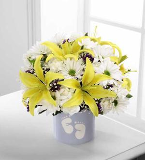The FTD® Sweet Dreams® Bouquet - Boy Flower Bouquet