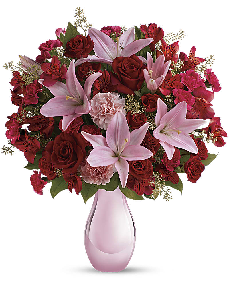 Roses and Pearls Bouquet Flower Bouquet