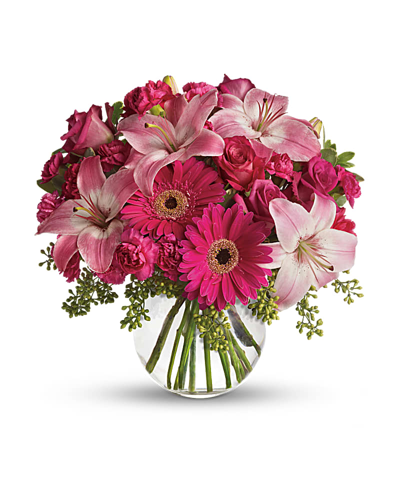 A Little Pink Me Up Flower Bouquet