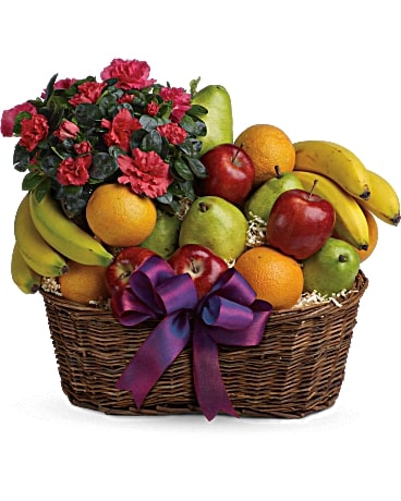 Fruits and Blooms Basket