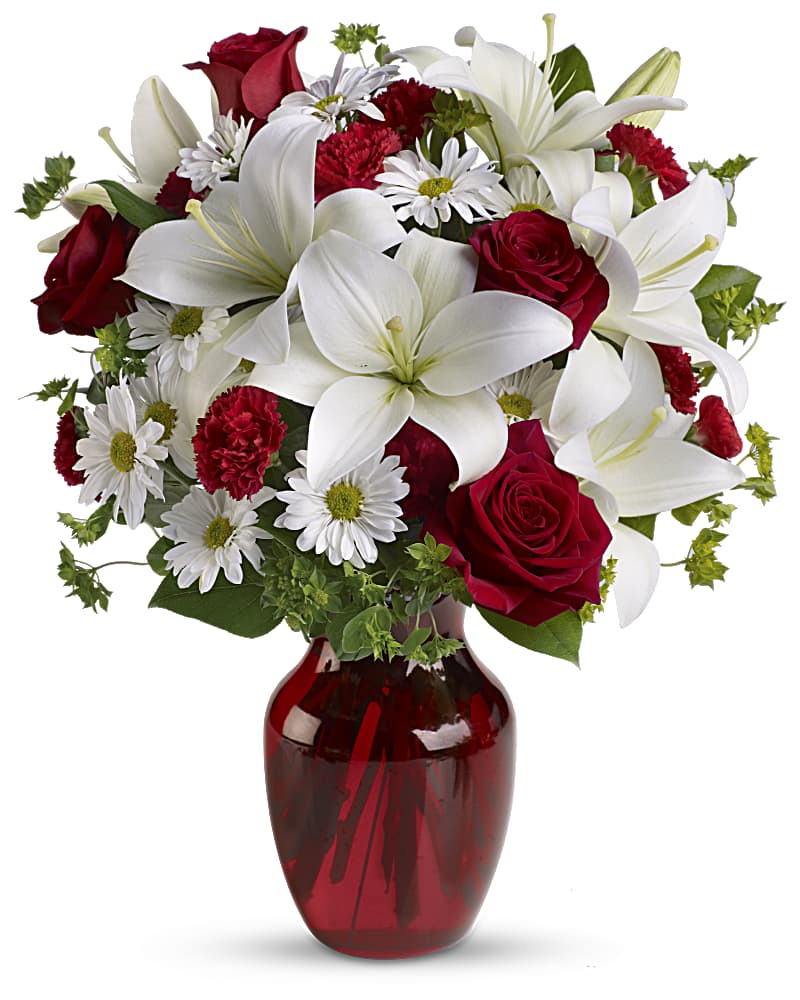 Be My Love Bouquet with Red Roses(one sided design)