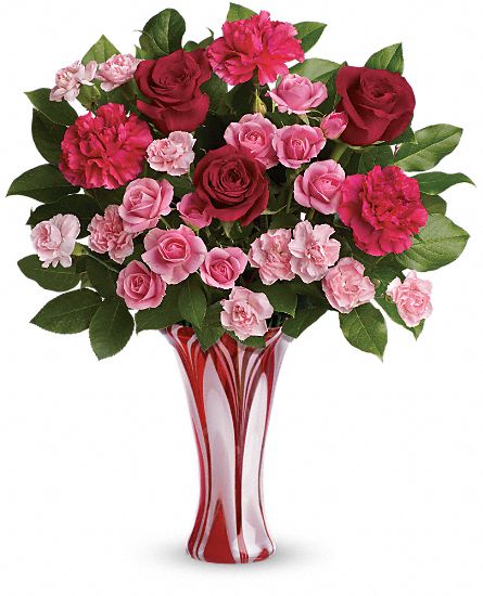 Teleflora''s Swirls Of Love Bouquet Flower Bouquet