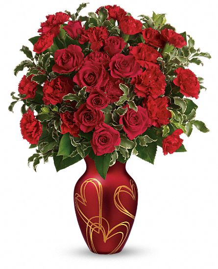 Teleflora''s Hearts Of Gold Bouquet