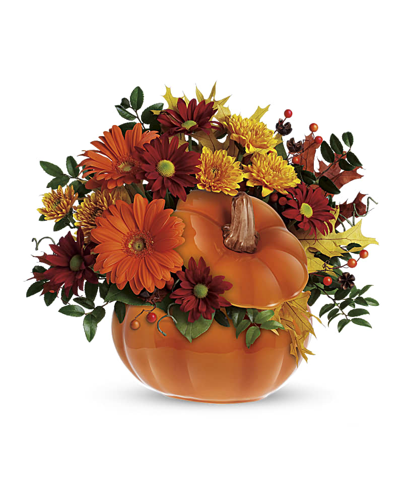 Country Pumpkin Flower Bouquet