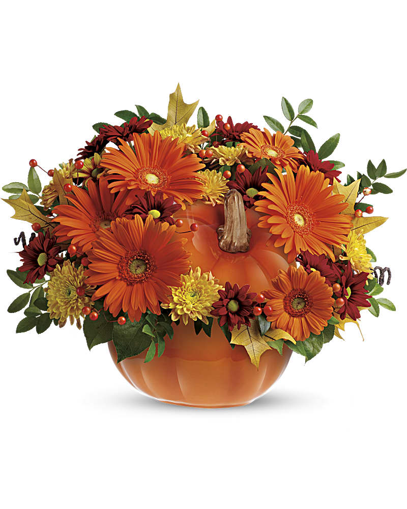 Country Pumpkin Flower Bouquet