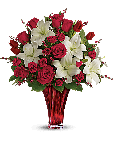 Love's Passion Bouquet by Teleflora Flower Bouquet