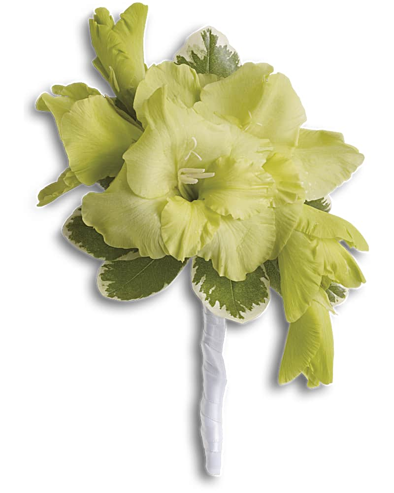 Grand Gladiolus Boutonniere Flower Bouquet