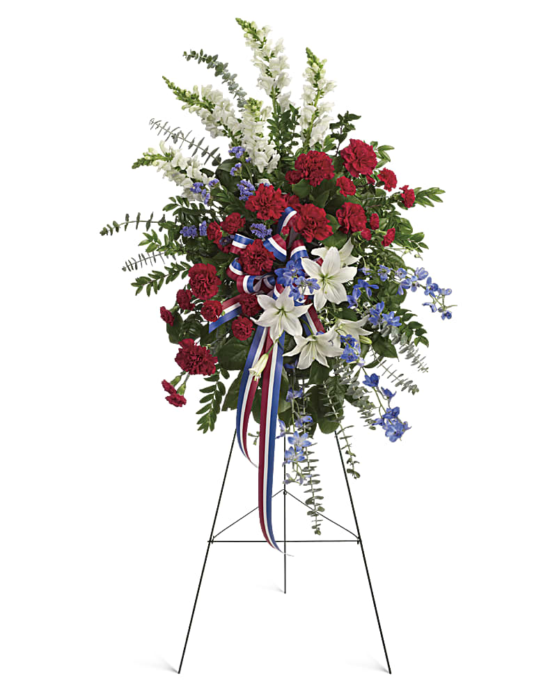 Sacred Duty Spray Flower Bouquet