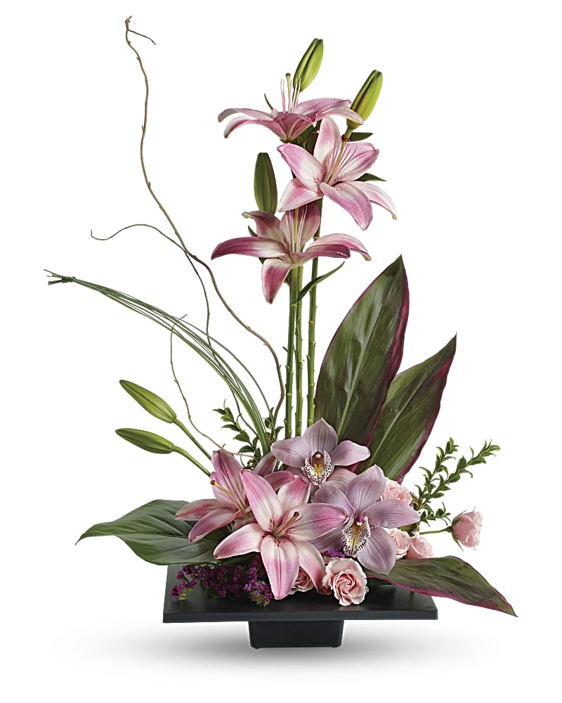 Imagination Blooms with Cymbidium Orchids Flower Bouquet
