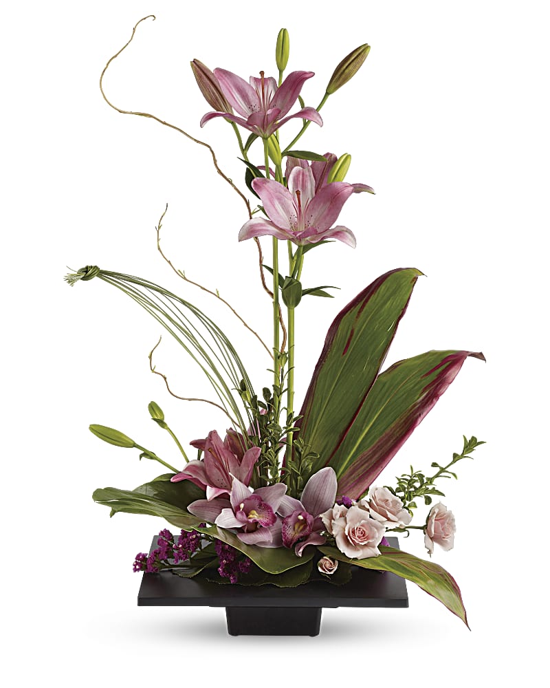 Imagination Blooms with Cymbidium Orchids Flower Bouquet