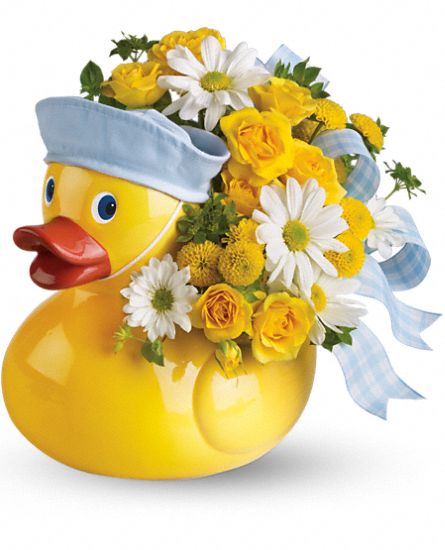 Ducky Delight - Boy Flower Bouquet