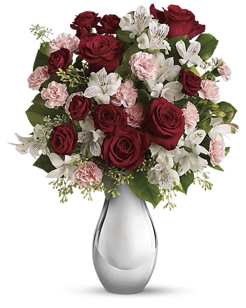 Crazy for You Bouquet with Red Roses Flower Bouquet