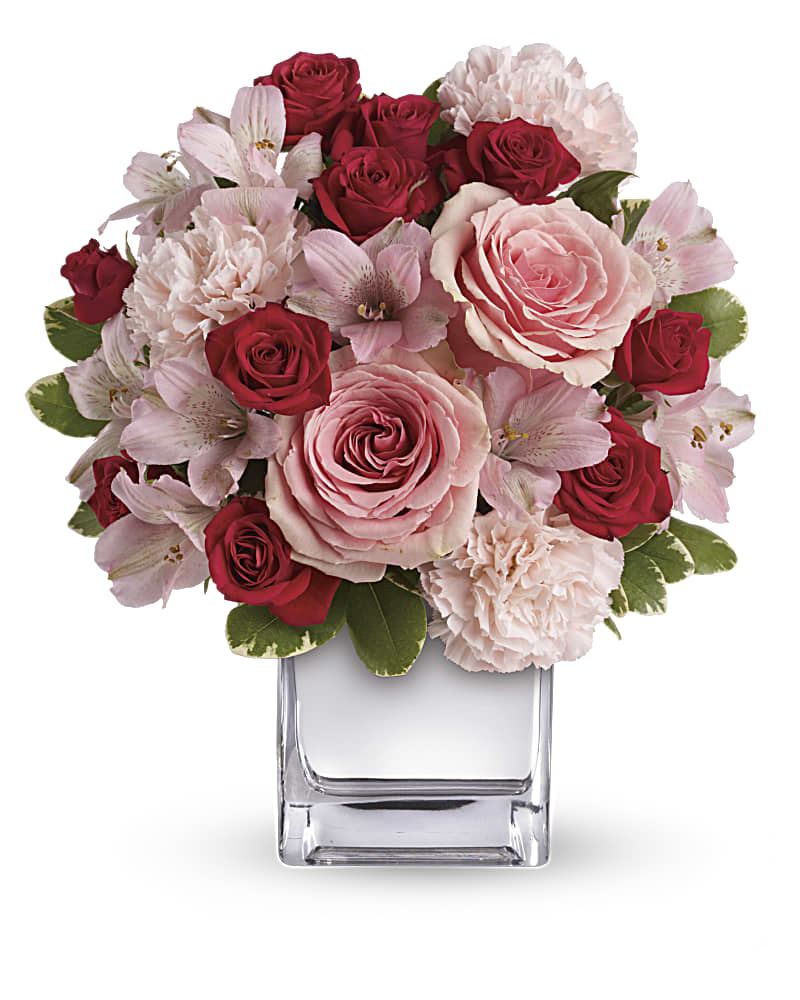 Love That Pink Bouquet with Roses Flower Bouquet