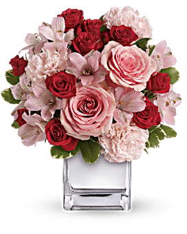 Love That Pink Bouquet with Roses Flower Bouquet