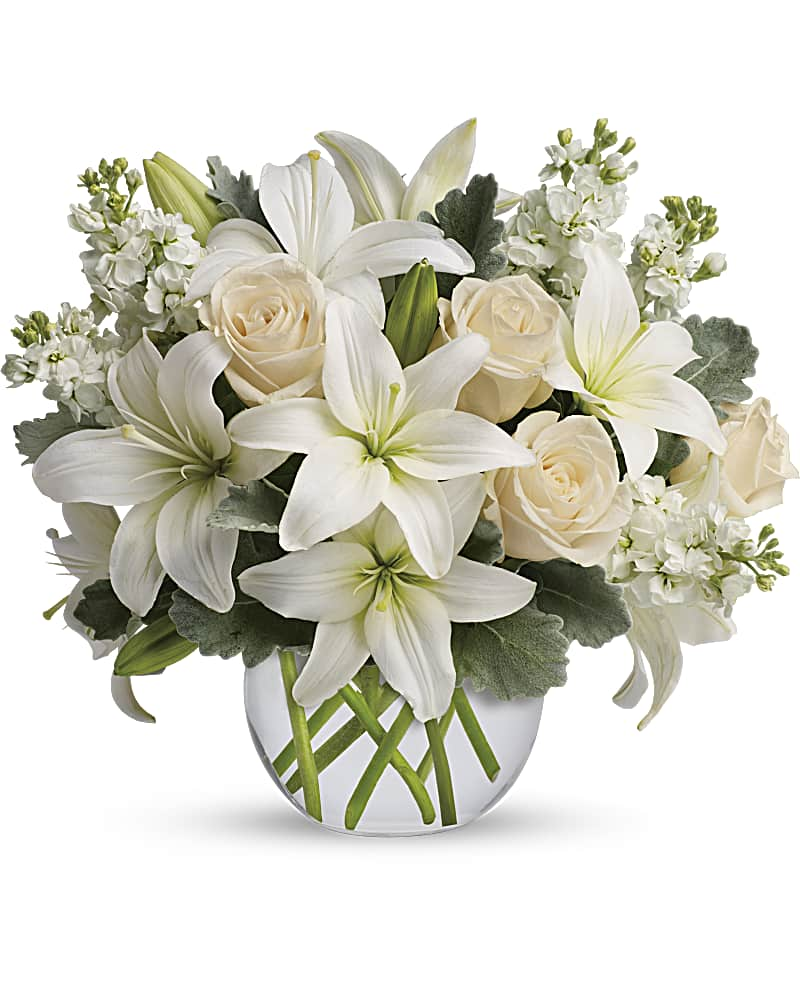 Isle of White Flower Bouquet