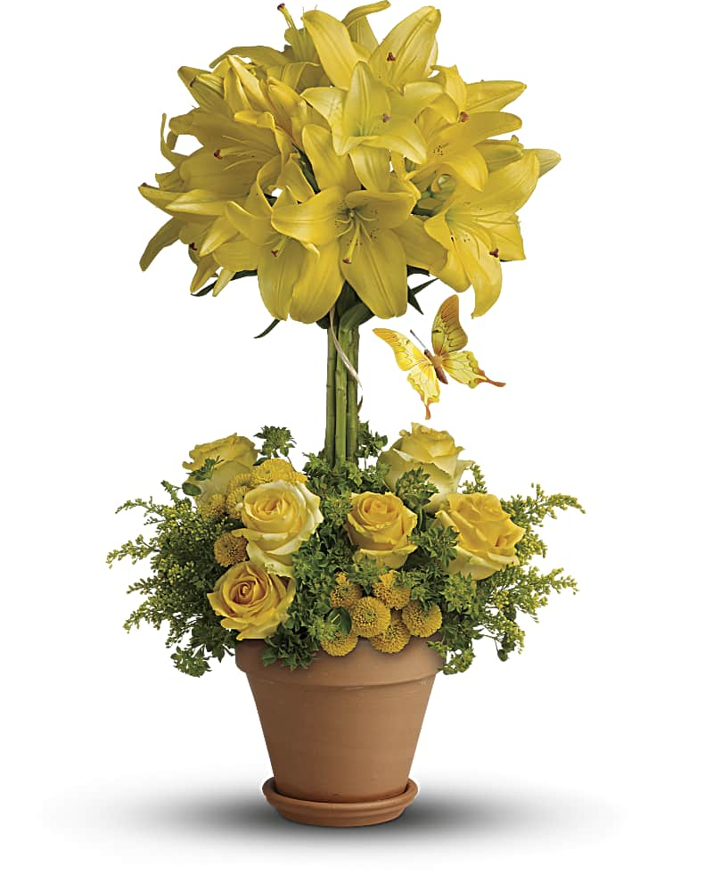 Yellow Fellow Flower Bouquet