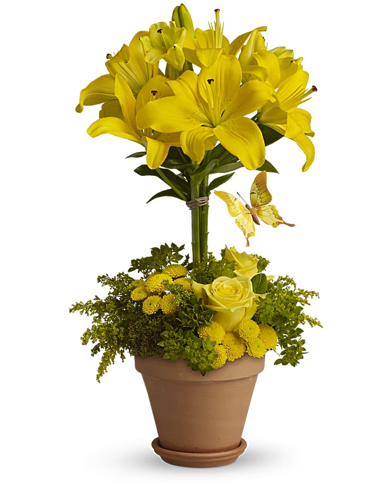 Yellow Fellow Flower Bouquet