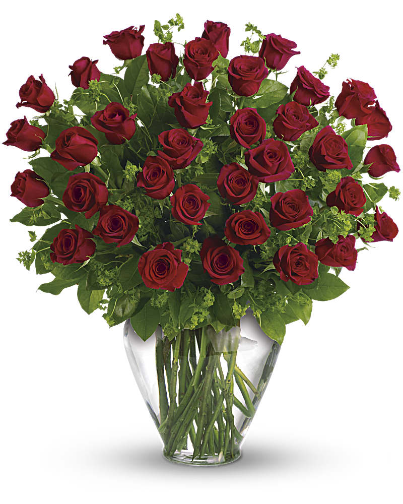 My Perfect Love - Long Stemmed Red Roses Flower Bouquet