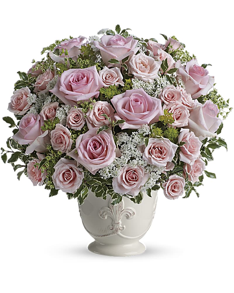 Parisian Pinks - Light Pink Rose Bouquet