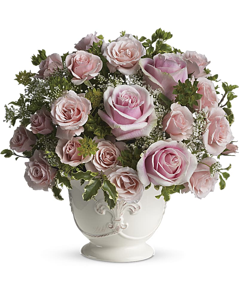 Parisian Pinks - Light Pink Rose Bouquet