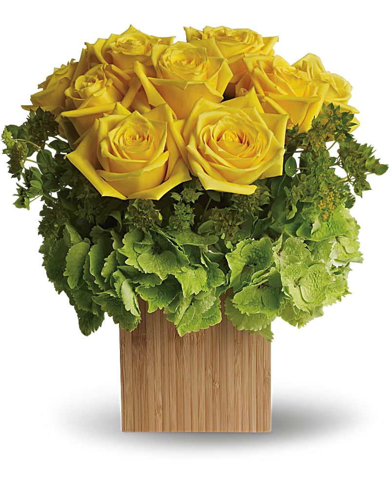 Box of Sunshine Flower Bouquet
