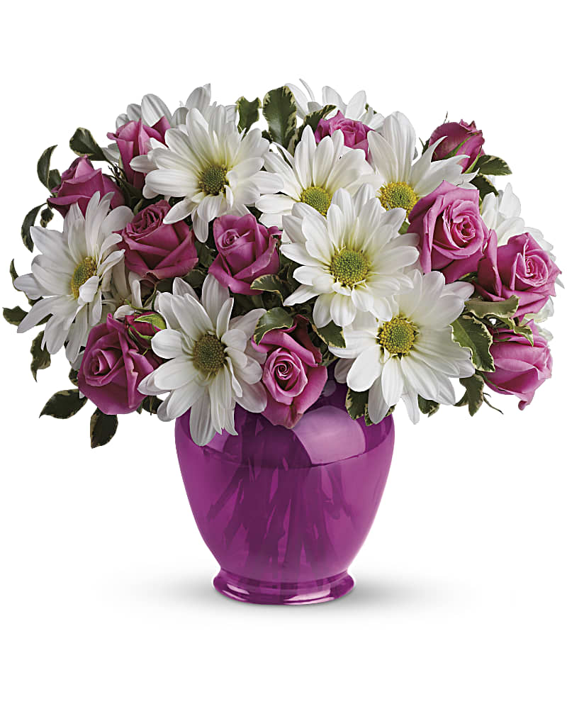 Pink Daisy Delight Flower Bouquet