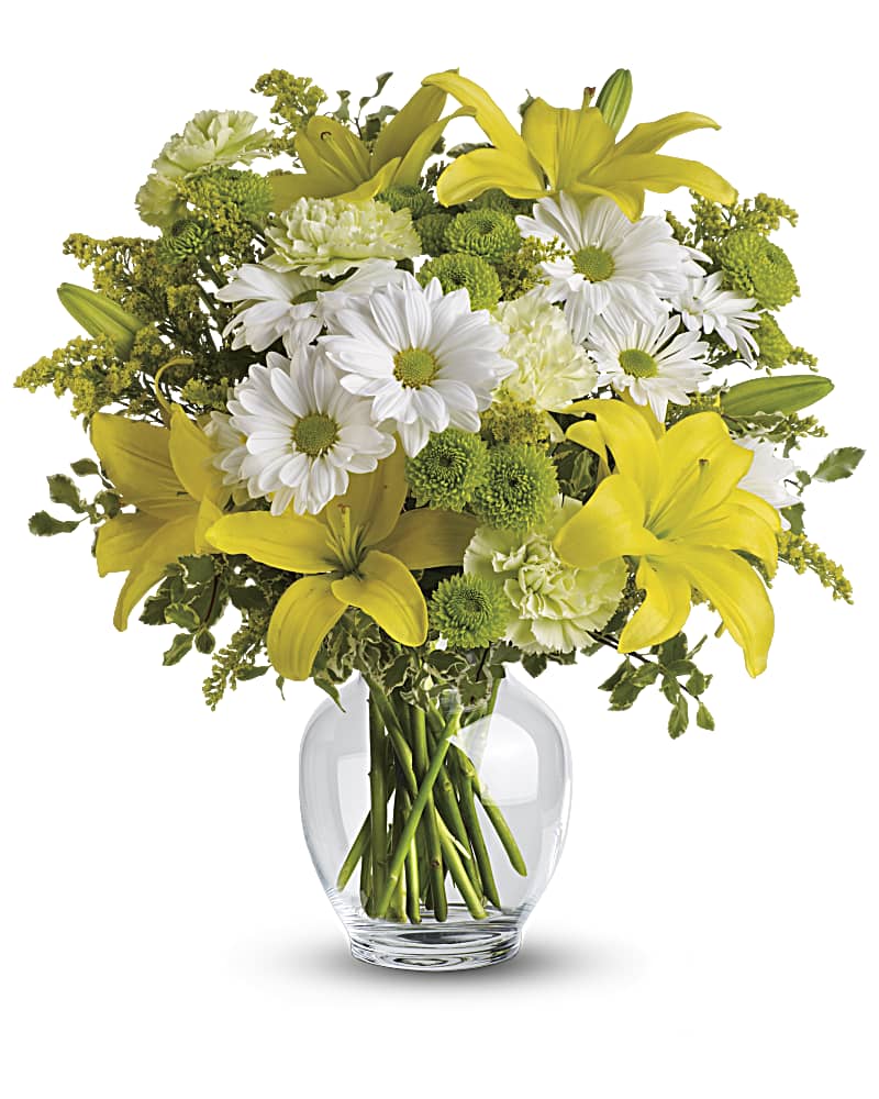 Brightly Blooming Flower Bouquet