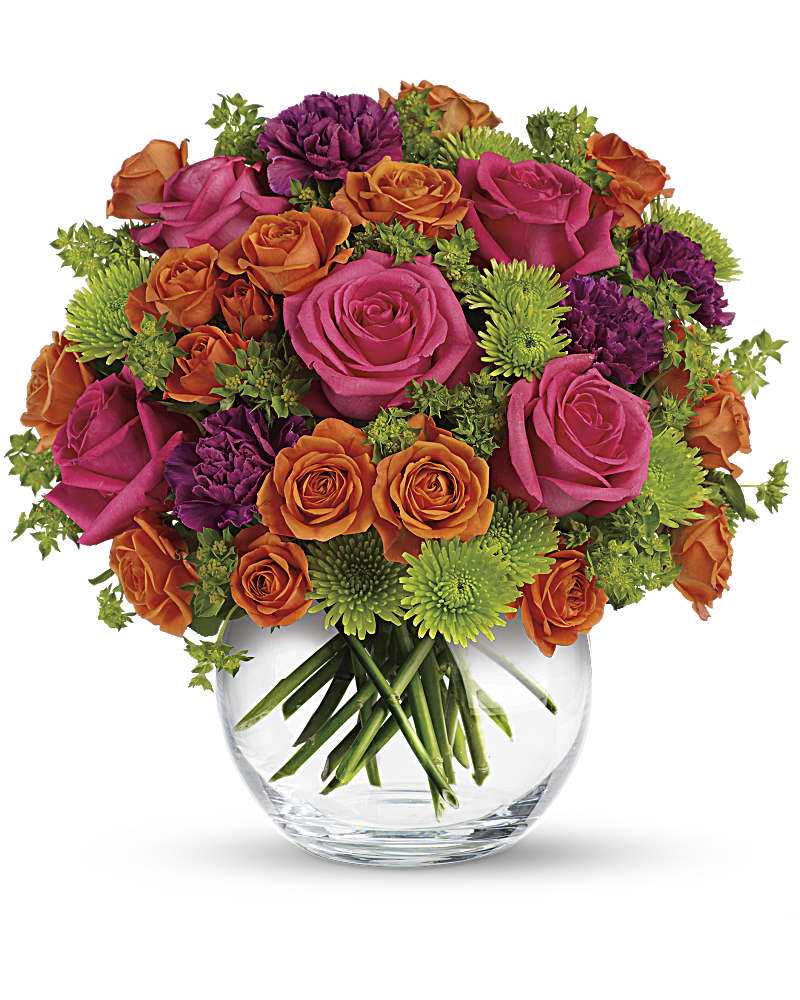 Smile for Me - Colorful Floral Bouquet Flower Bouquet