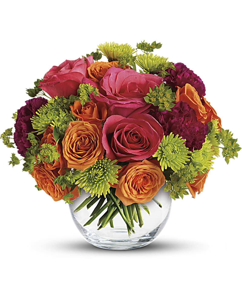 Smile for Me - Colorful Floral Bouquet
