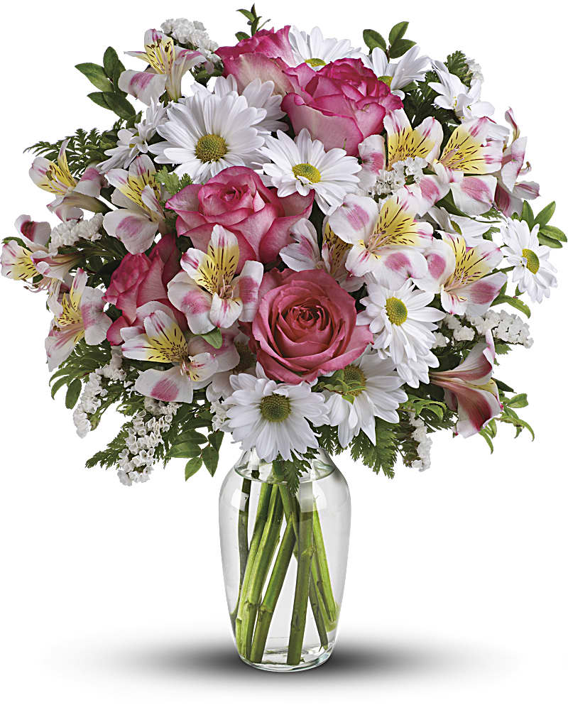 What a Treat Bouquet with Roses Flower Bouquet