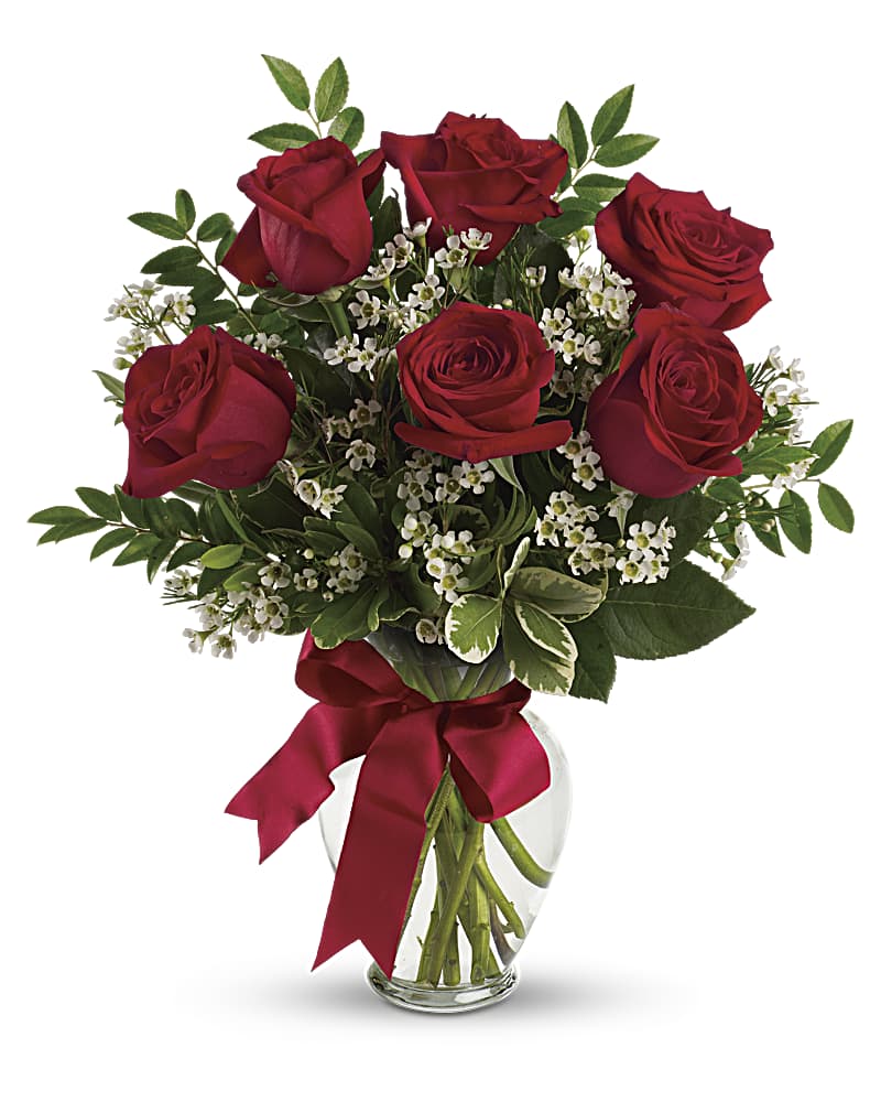 Thoughts of You Bouquet with Red Roses Flower Delivery Raeford NC Raeford Flowers & Gifts
