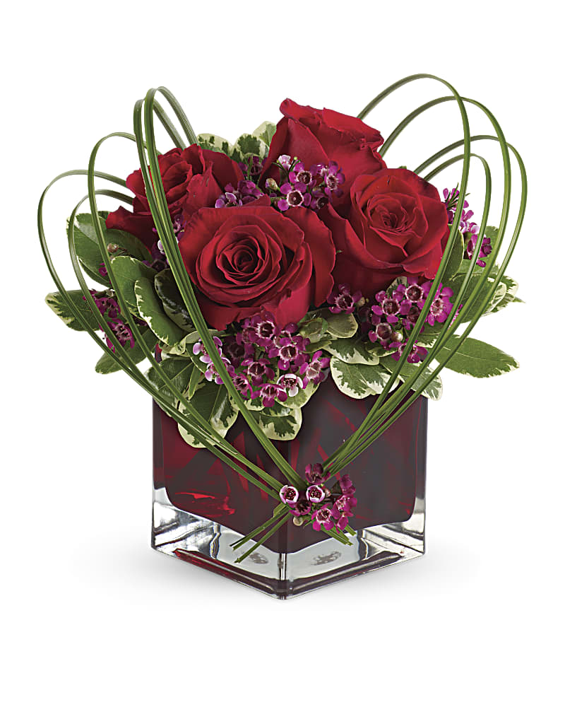 Sweet Thoughts Bouquet with Red Roses Flower Bouquet