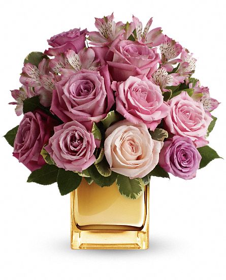 A Radiant Romance Flower Bouquet