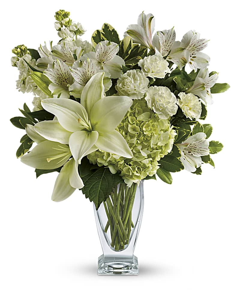 Dazzling Winter Wonderland Flower Arrangement