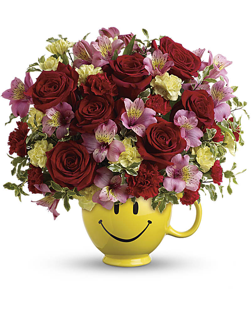 So Happy You''re Mine Bouquet by Teleflora Flower Bouquet