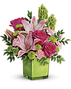 Teleflora's In Love With Lime Bouquet