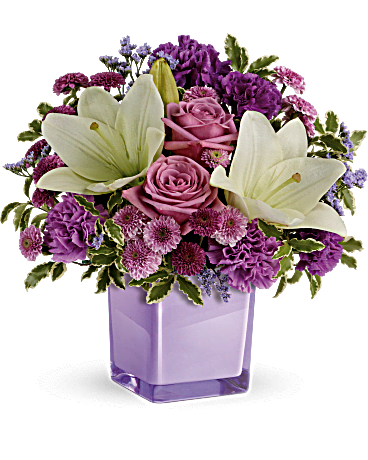 Pleasing Purple Bouquet Flower Bouquet